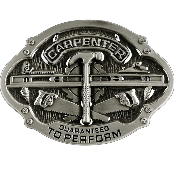 Carpenter belt buckle - Picture 1 of 2